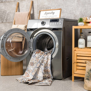 Erez Flat Pile Washable Rug - Promo