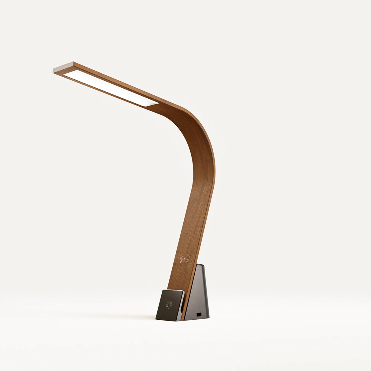 Brooklyn LED Task Light - Black Walnut Wood