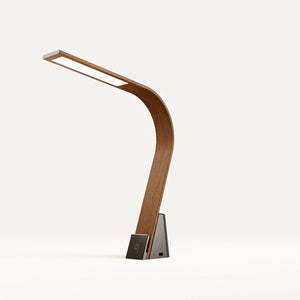 Brooklyn LED Task Light - Black Walnut Wood