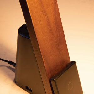 Brooklyn LED Task Light - Black Walnut Wood