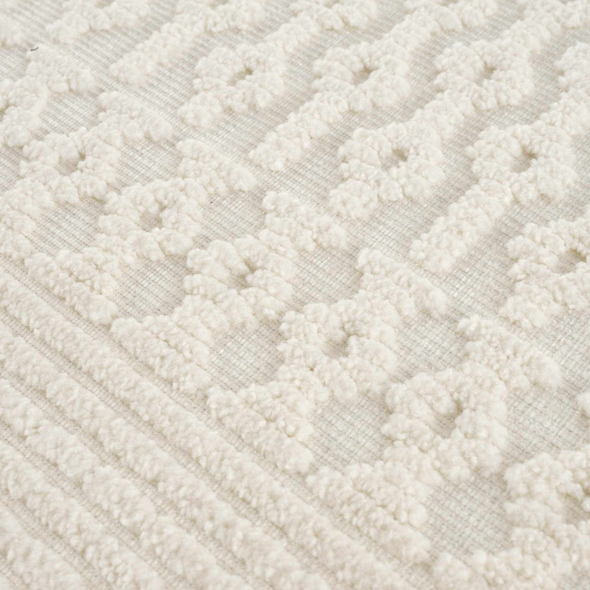 Drago White Washable Area Rug