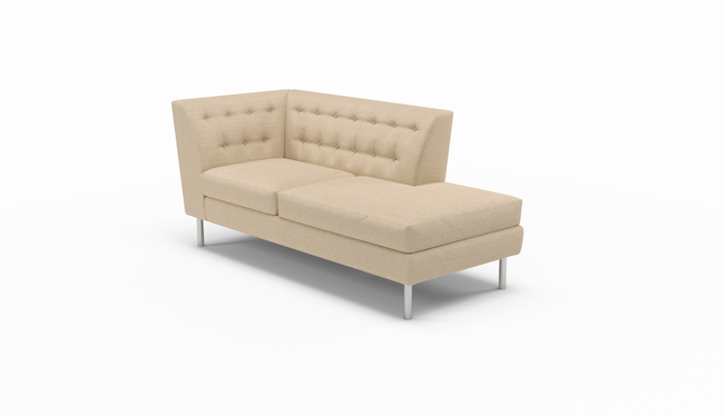 Le Jace | Right Arm Chaise | 72" | Latex | Eco-Friendly | STYLNN®️