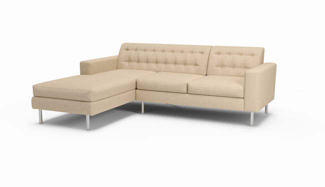 Le Jace | Left Chaise Sectional | 72" x 102" | Latex | Eco-Friendly STYLNN®️
