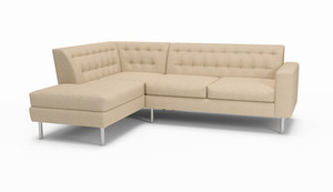 Le Jace | Sectional Left Sofa Bumper | 80" x 94" | Latex | Eco-Friendly | STYLNN®️