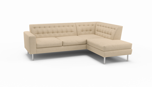 Le Jace | Sectional Right Sofa Bumper | 94" x 80" | Latex | Eco-Friendly | STYLNN®️