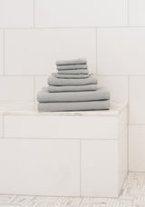 Waffle Bath Towel Set