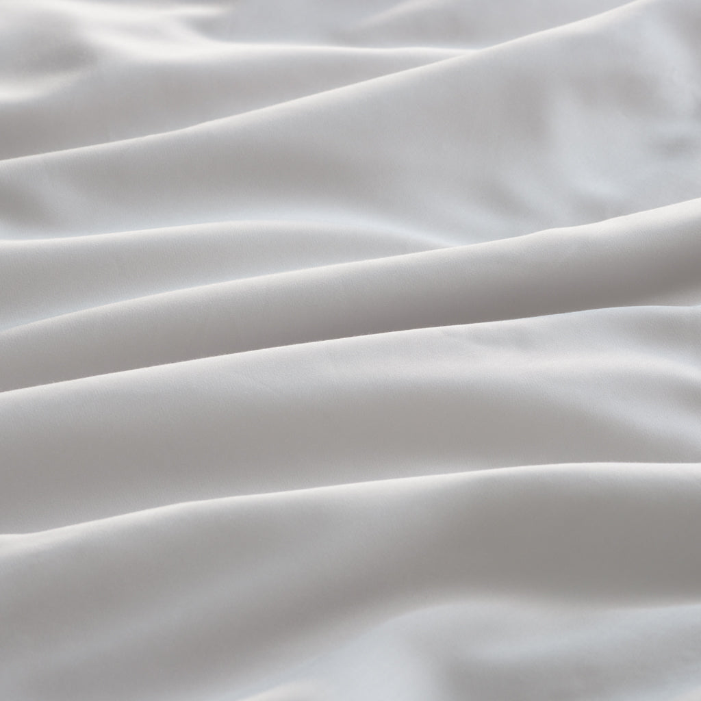 Organic Bamboo Sateen Fitted Sheet