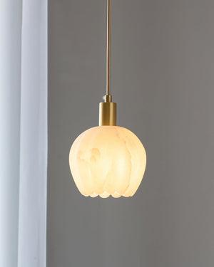 Lilin Alabaster Pendant Light