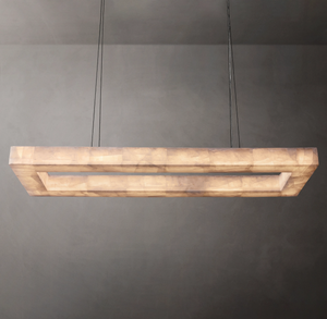 Liviji rectangular Chandelier 54"