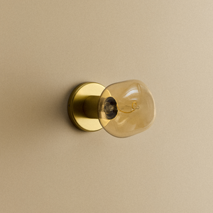 Lochan Wall Light in Brass + Voronoi I