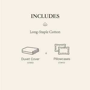 Long-Staple Cotton Duvet Cover Set