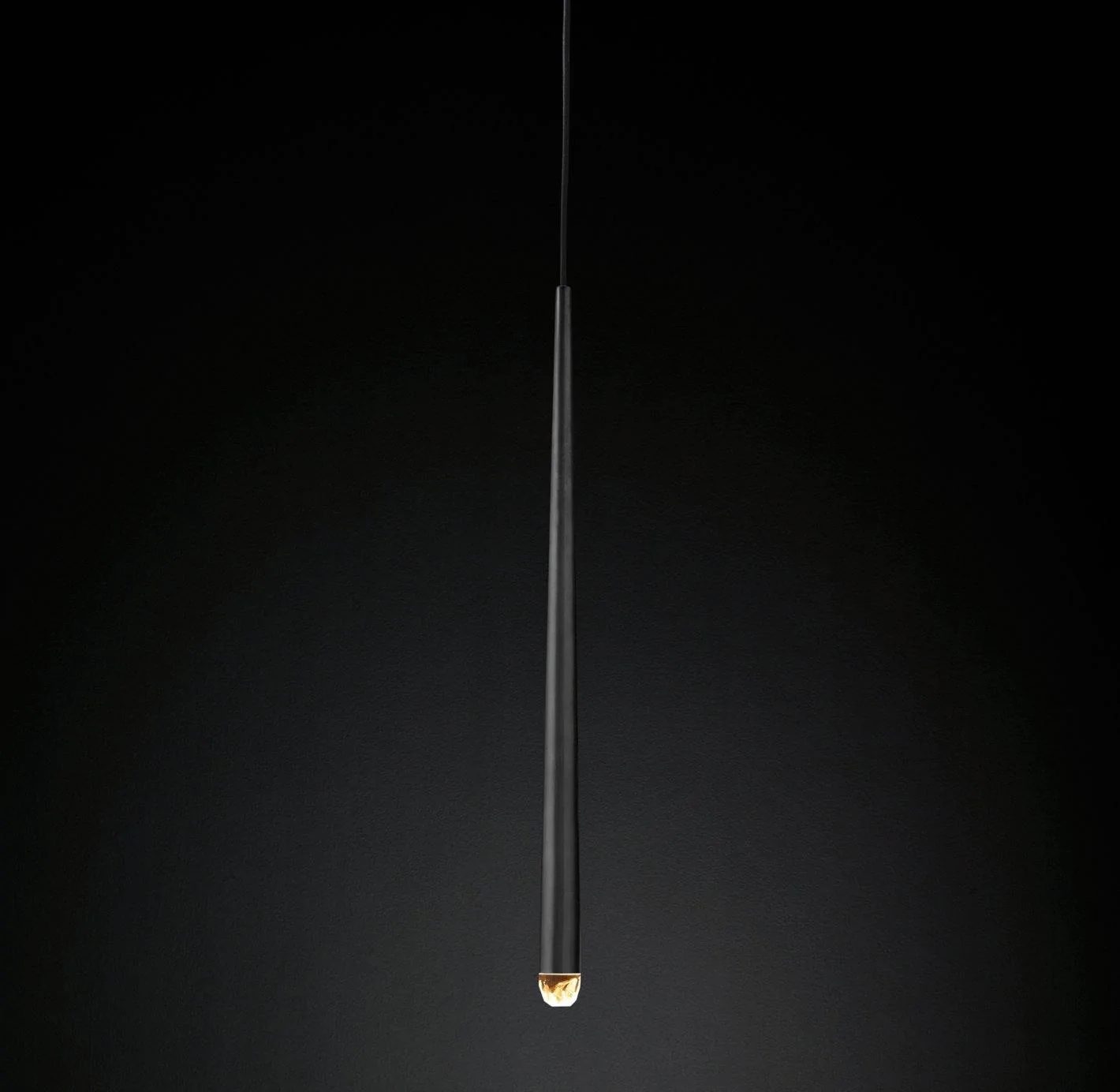 Long Dish Brass Art Crystal Chandelier