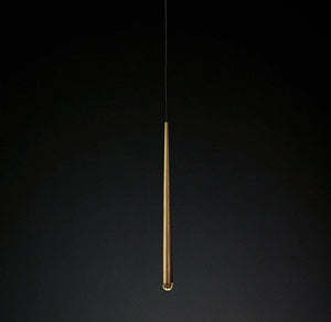 Long Dish Brass Art Crystal Chandelier