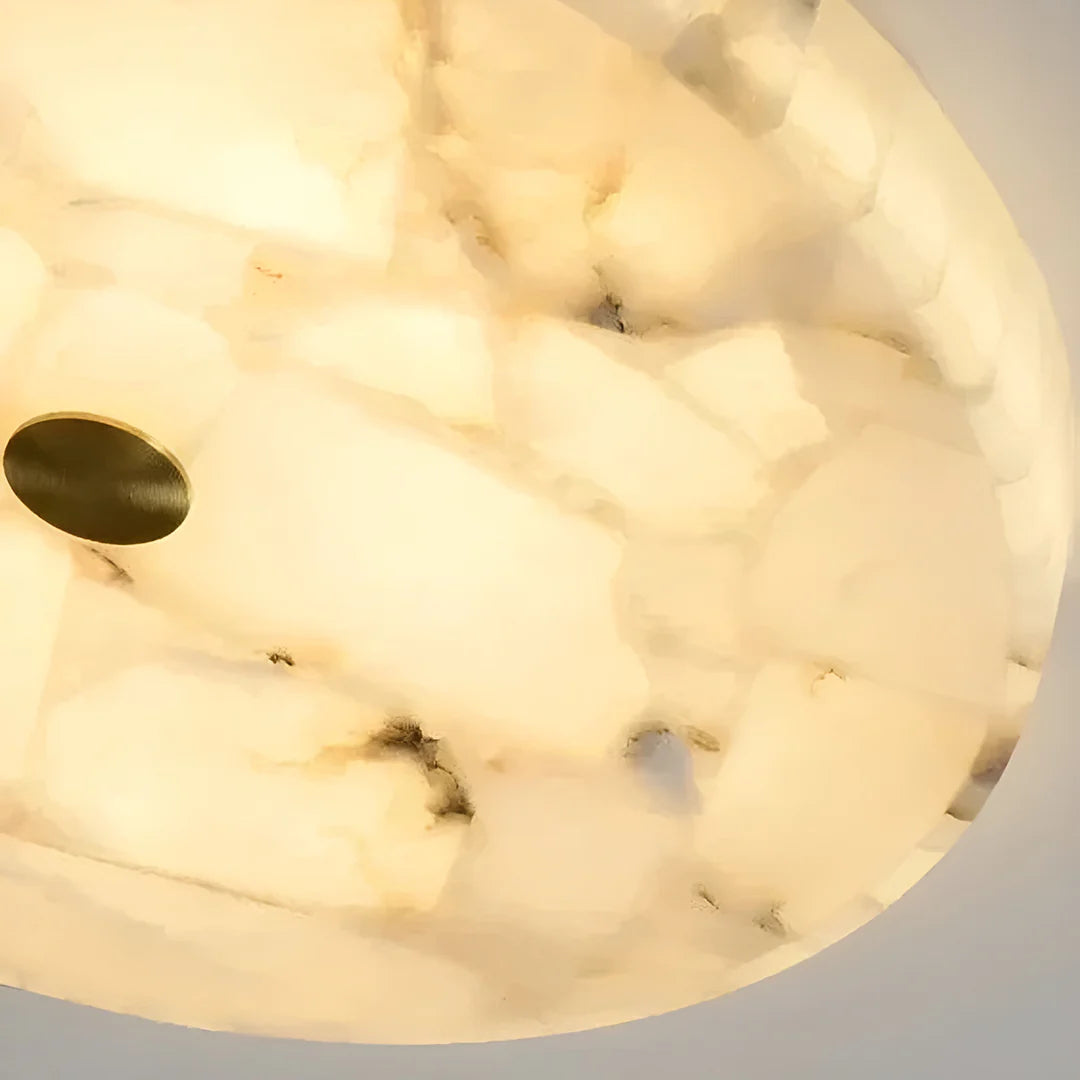 Luminous Alabaster Ceiling Light