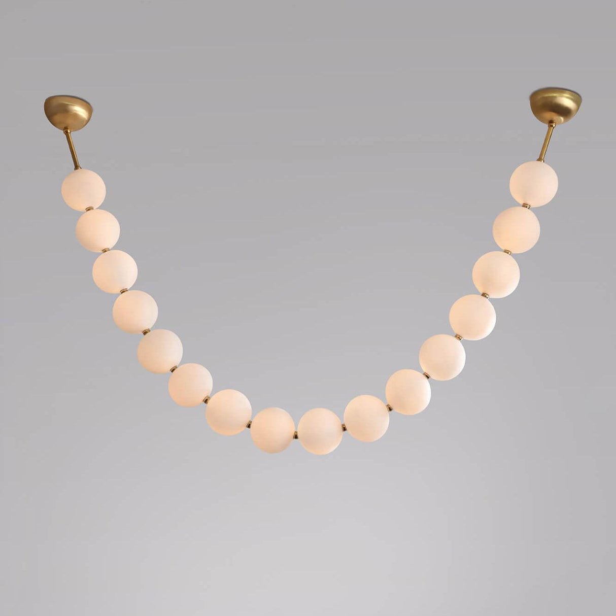 Luxurious Pearl Necklace Chandelier