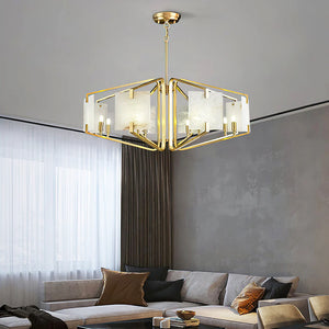 Luxury Alabaster Appareil Chandelier