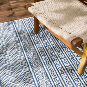 Madras Green All Over Performance Rug