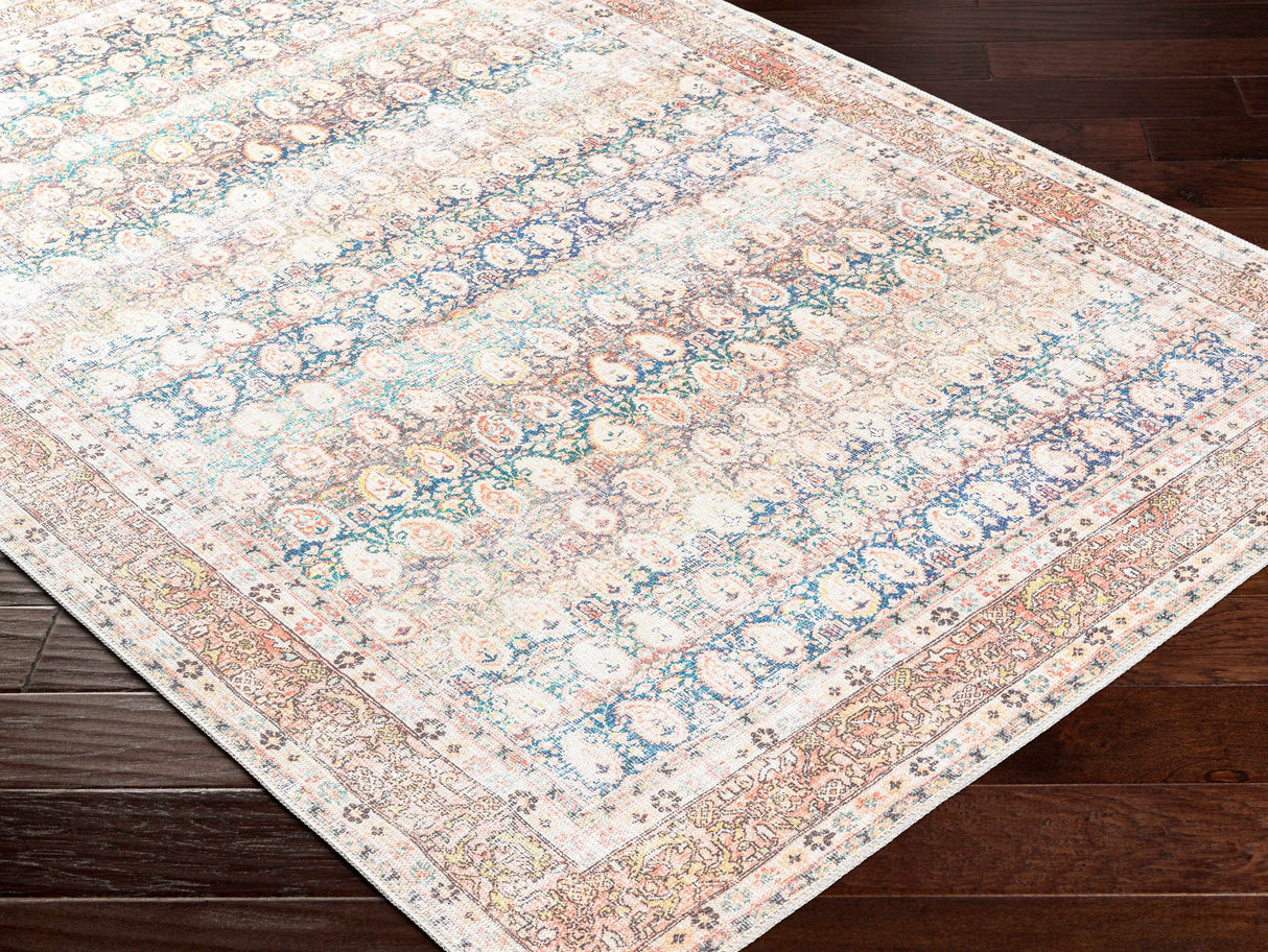 Maligaya Distressed Washable Rug - Clearance