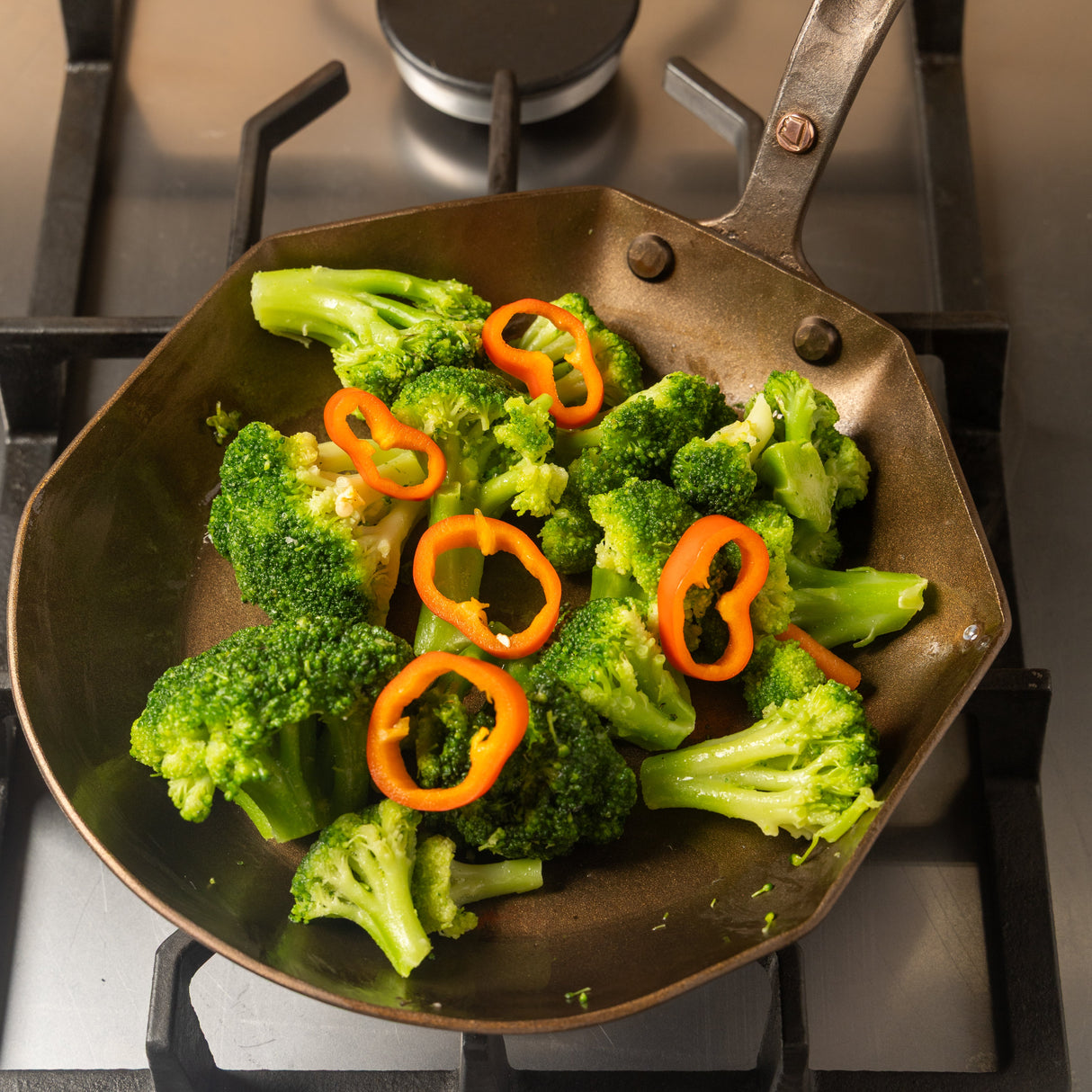 8" Hybrid Carbon Steel Skillet - Hand Forged