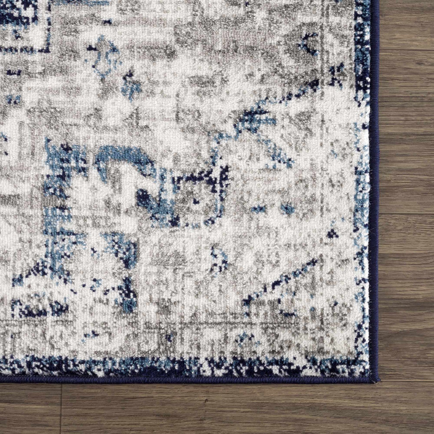 Hauteloom Buenaventura Navy Area Rug - Promo