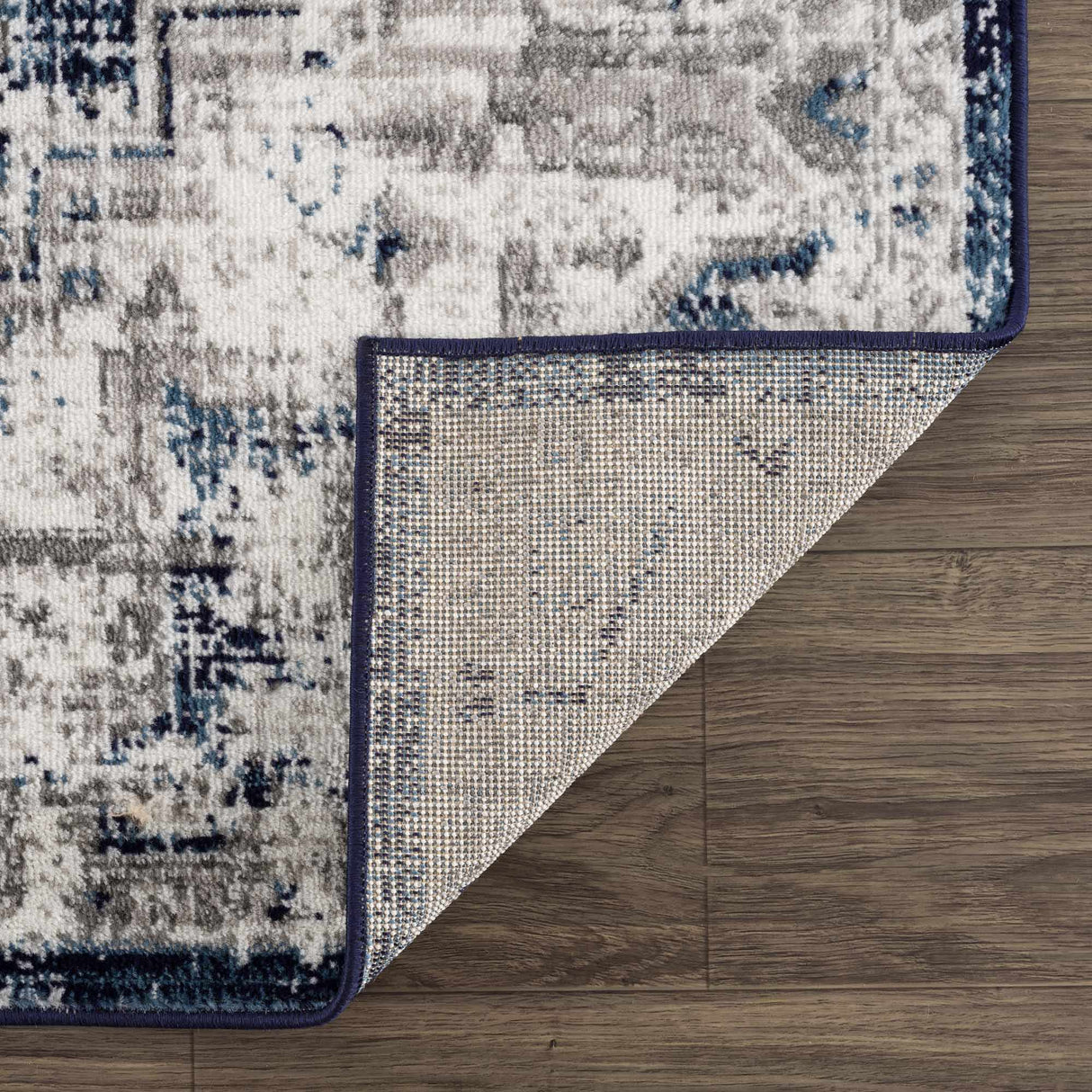 Hauteloom Buenaventura Navy Area Rug - Promo