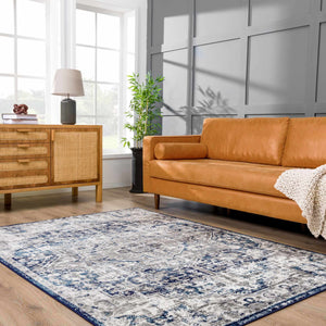 Hauteloom Buenaventura Navy Area Rug - Promo