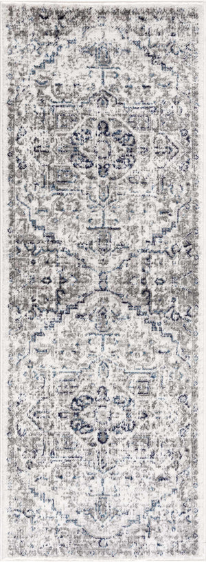 Hauteloom Buenaventura Cream & Navy Area Rug - Promo