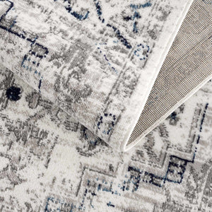 Hauteloom Buenaventura Cream & Navy Area Rug - Promo