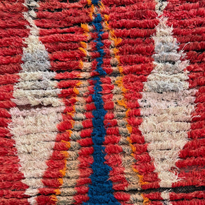 Byram Vintage Moroccan Runner Rug | 3’ x 7’9”