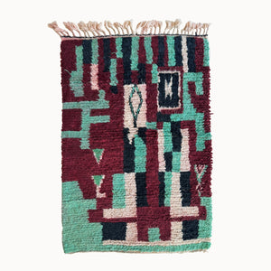 Naya Contemporary Moroccan Rug | 3’4” x 4’9”