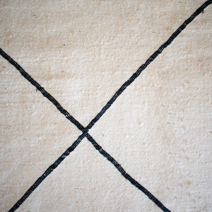 Tim Contemporary Moroccan Flatweave Rug | 6'5" x 9'4"