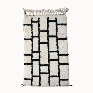 Contemporary Moroccan Mini Rug | 2' x 3'2"
