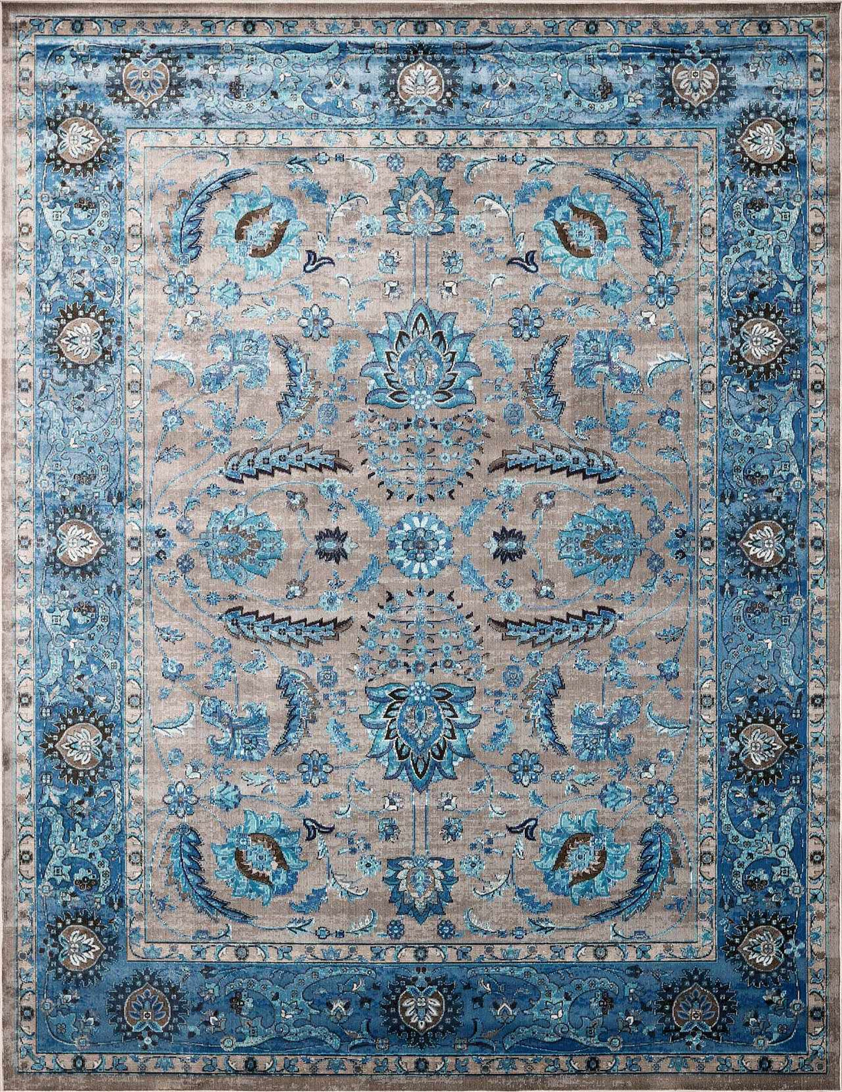 Mardina Turquoise Area Rug - Clearance