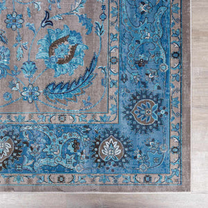 Mardina Turquoise Area Rug - Clearance