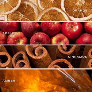 Mulled Cider Soy Candle - Amber Jar - 9 oz