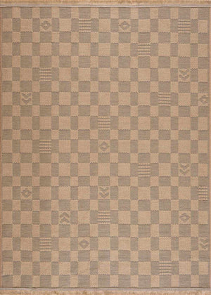 Nairi Checkered Washable Jute Rug