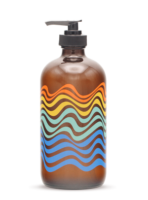 Mind and Body Wash Refillable Glass