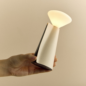Mantle Portable Lamp in Stone White