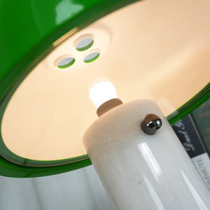 Marble Snoopy Glass Table Lamp