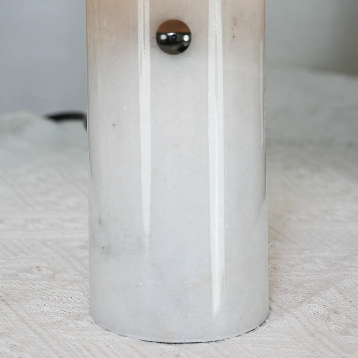 Marble Snoopy Glass Table Lamp