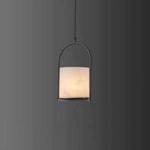 Marble Cylinder Pendant Light