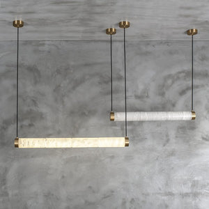 Marble Strip Pendant Lights