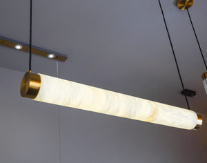 Marble Strip Pendant Lights
