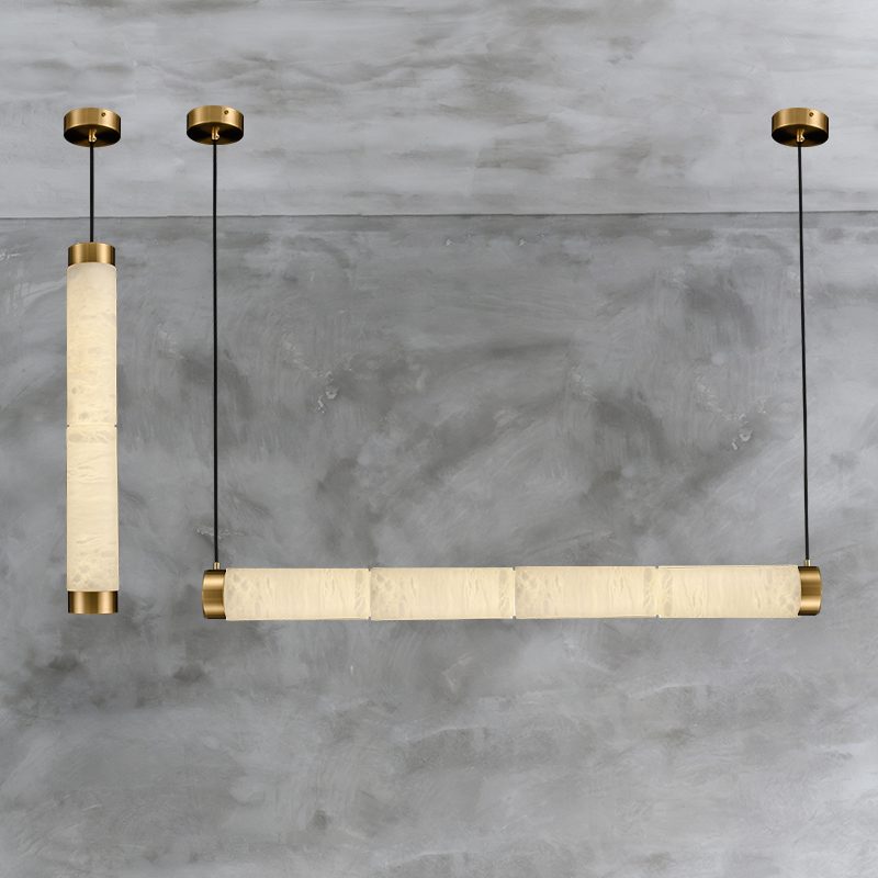 Marble Strip Pendant Lights