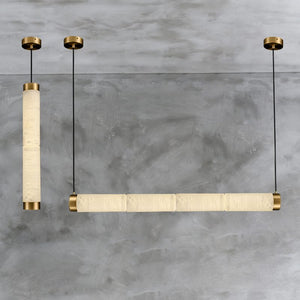 Marble Strip Pendant Lights