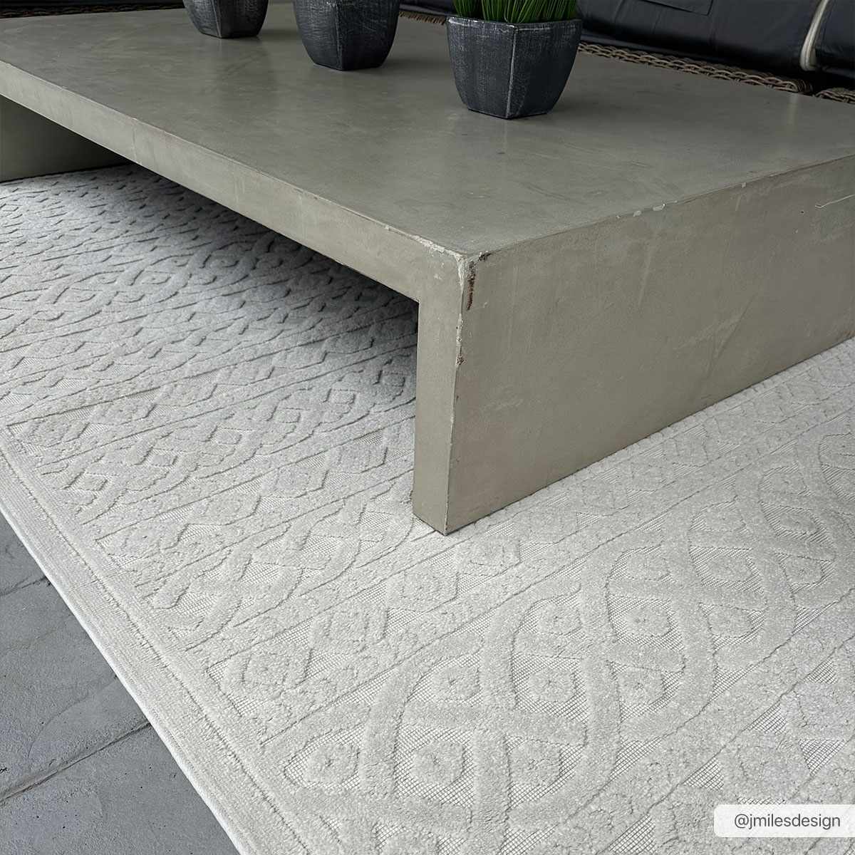 Maribyrnong 3D Outdoor Area Rug