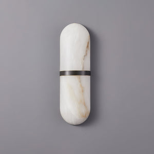 Melange Pill Form Alabaster Wall Light