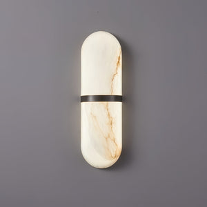 Melange Pill Form Alabaster Wall Light