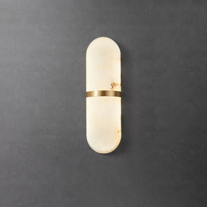 Melange Pill Form Alabaster Wall Light