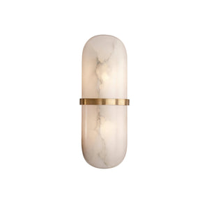 Melange Pill Form Alabaster Wall Light